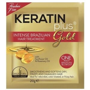Gold Intense Brazilian Hair Treatment 12 sachets